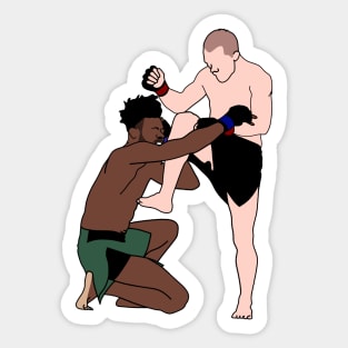 yan kick the sterling Sticker